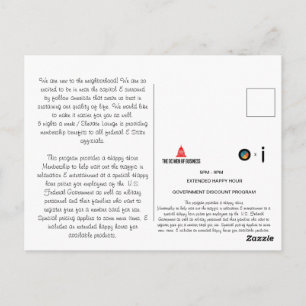 Willkommensbrief Postkarte