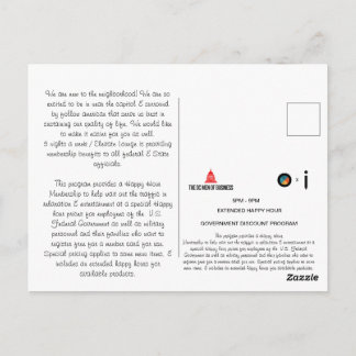 Willkommensbrief Postkarte