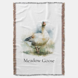 Willkommensgeschenk Bauernhof Gänseweide Decke