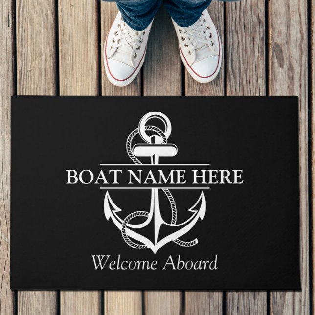 Willkommensgruß an der Wand an Bord des Hauses Fußmatte (Von Creator hochgeladen)