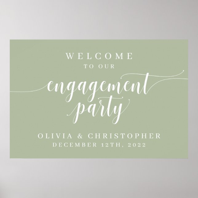 Willkommenspopster-Seite der Teilnehmer Poster (Vorne)