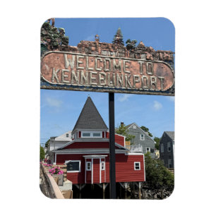 Willkommensschild Kennebunkport Magnet