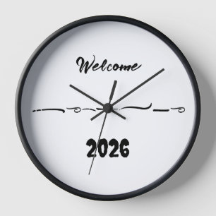 Willkommensuhr Kunst Uhr