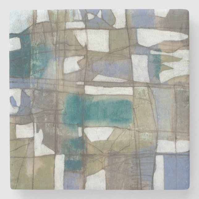 Willkürliche Auswahl I Steinuntersetzer (Vorderseite)