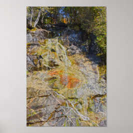 Willoughby Road Wasserfall, Vermont Poster