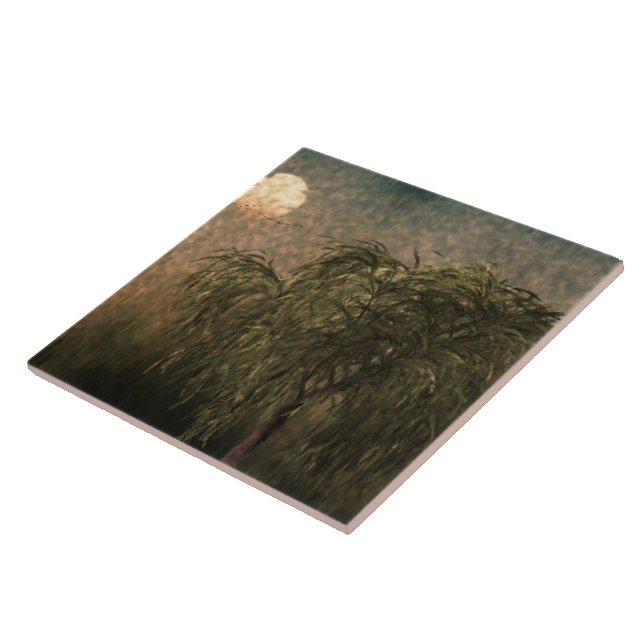 Willow bei Sunset Fliese (Seite)