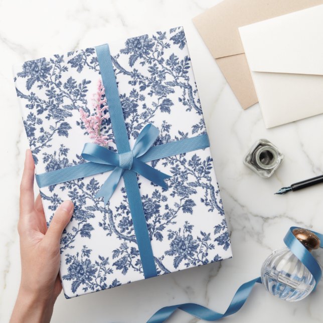 Willow Bloom Toile Geschenkpapier (Schenken)