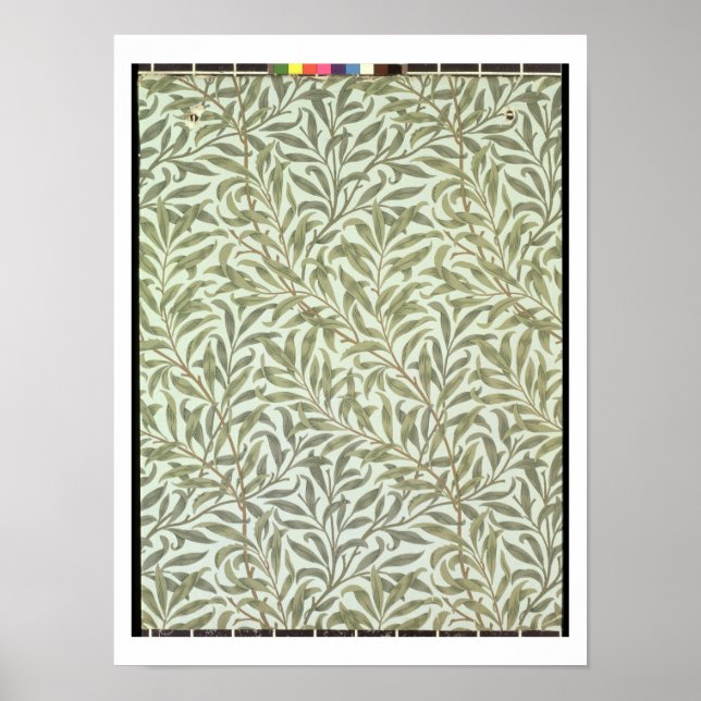 "Willow Bough"-Tapete, 1887 Poster (Vorne)