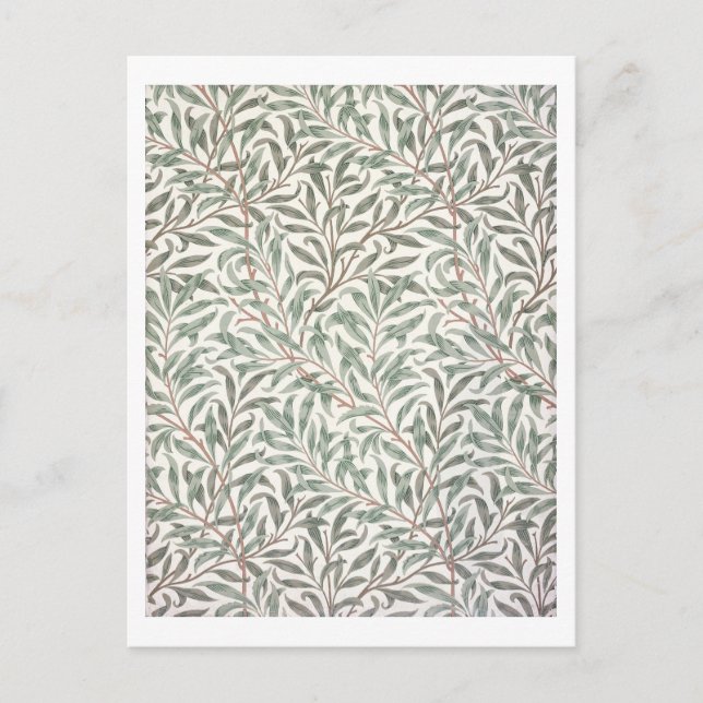 Willow Bough, Tapetendesign, 1874 (Wallpaper) Postkarte (Vorderseite)