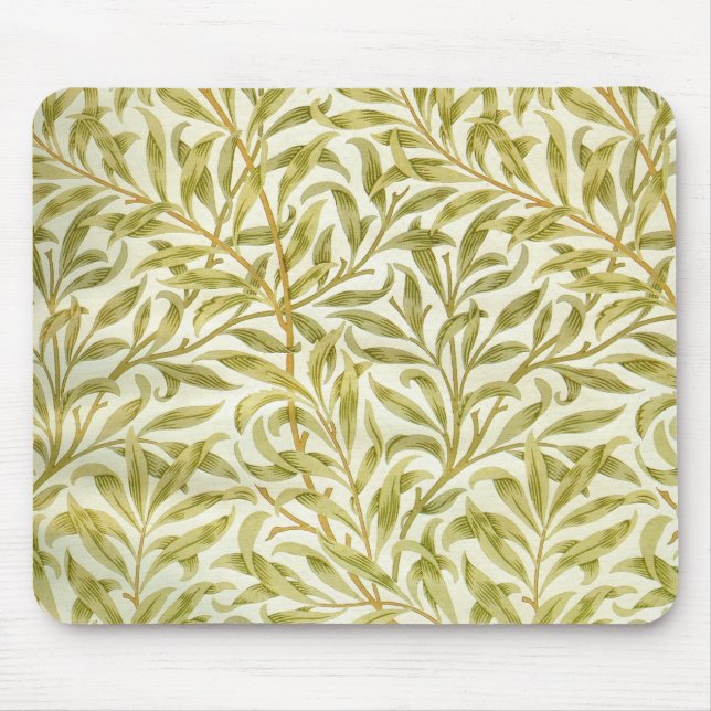 "Willow Bough" von William Morris Mousepad (Vorne)