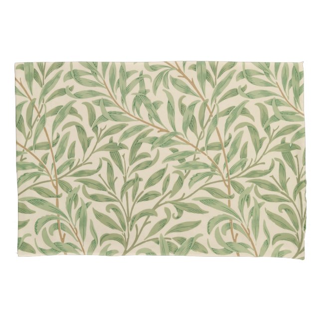 Willow Bough (von William Morris) Pillowcase Kissenbezug (Vorderseite-Links)