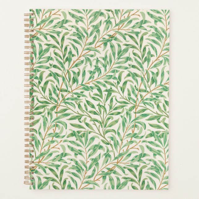 Willow Bough William Morris Pattern Planer (Vorderseite)