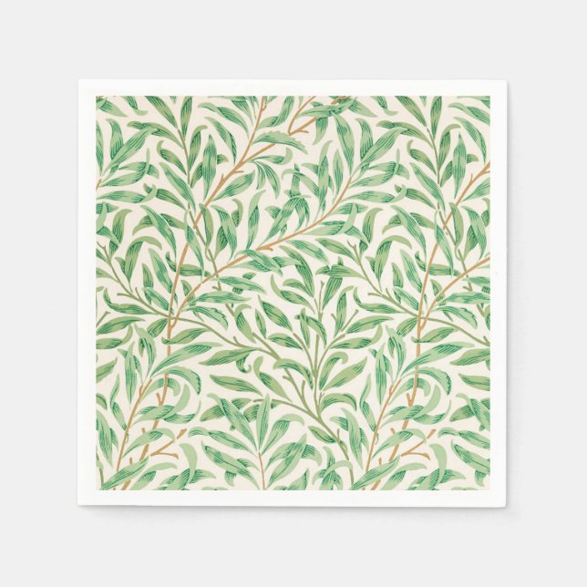 Willow Bough William Morris Pattern Serviette (Vorderseite)