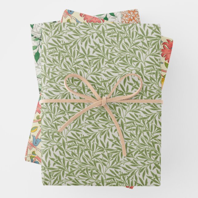 Willow Boughs by William Morris Geschenkpapier Set (Beispiel)