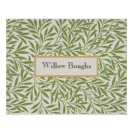 Willow Boughs by William Morris Poster