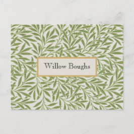 Willow Boughs by William Morris Postkarte