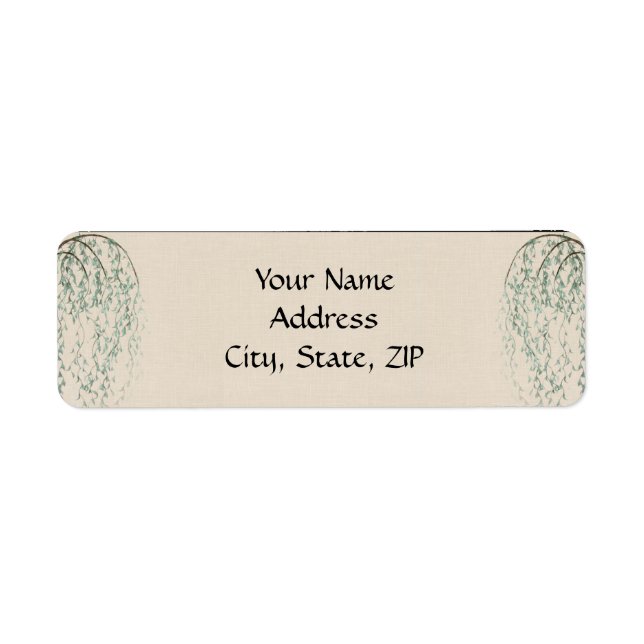 Willow Branch auf Linen (Vorne)