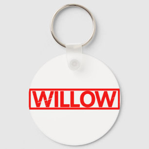 Willow Briefmarke Schlüsselanhänger