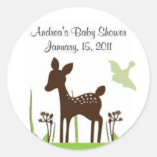 Willow Deer Baby Shocker Sticker Keepake