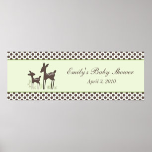 Willow Deer Baby Showbanner Poster