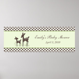 Willow Deer Baby Showbanner Poster