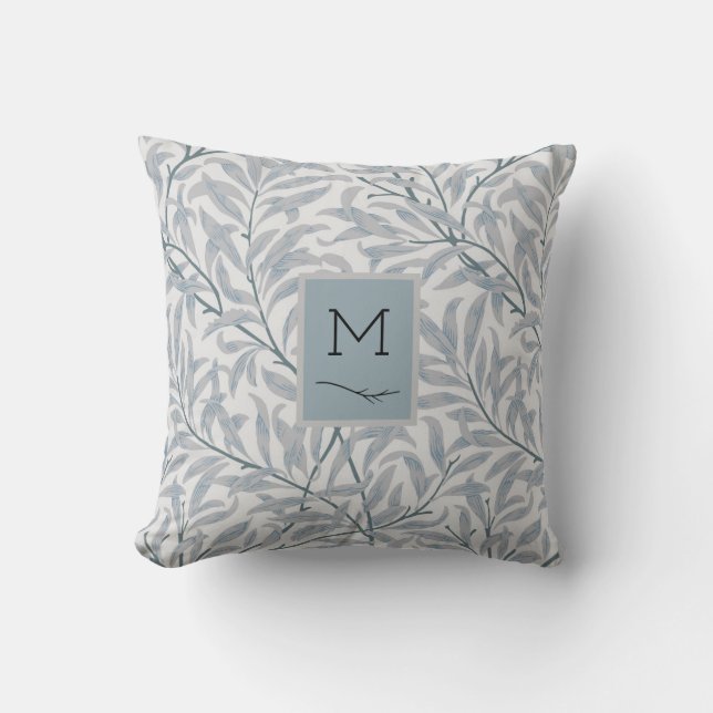 Willow Foliage ⎢ Monogram Kissen (Vorderseite)