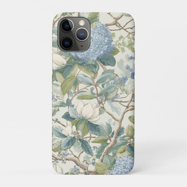 Willow Little Magnolia Wallpaper Floral Coastal  Case-Mate iPhone Hülle (Rückseite)