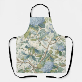 Willow Little Magnolia Wallpaper Floral Coastal Schürze