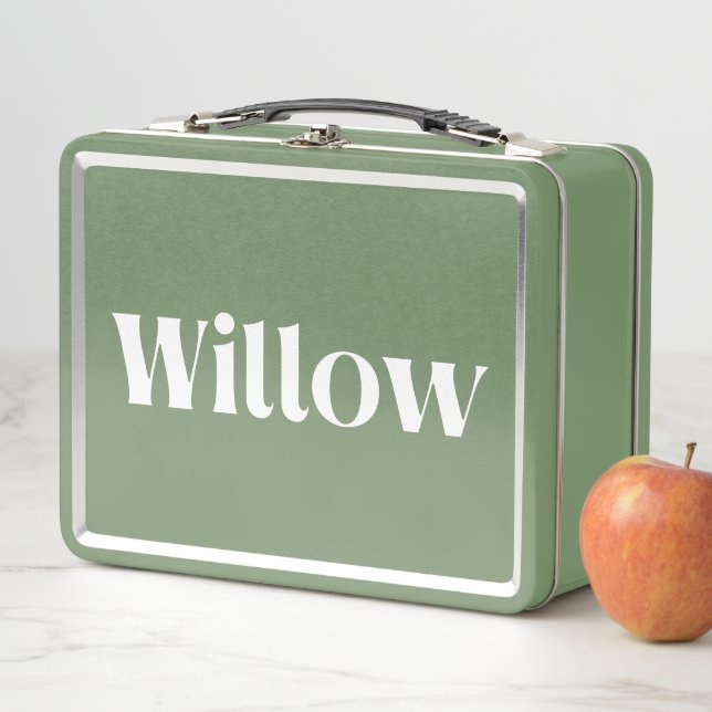 Willow Metall Brotdose (Beispiel)