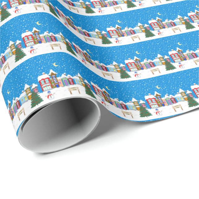 Willow Nook zu Weihnachten Geschenkpapier (Rolleneckpunkt)