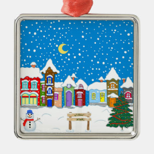 Willow Nook zu Weihnachten Ornament Aus Metall