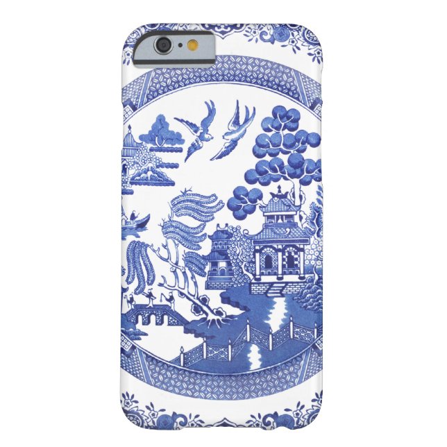 Willow Pattern iPhone 6 Hülle (Rückseite)
