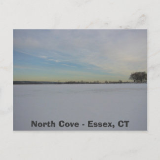 Willow Point Cove, North Cove, Essex, CT Postkarte