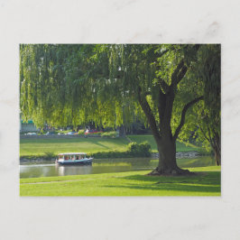 Willow River Boat Postkarte