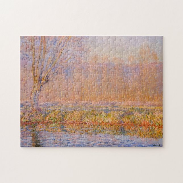 Willow Spring on the Epte Monet Frische Pasta mach Puzzle (Horizontal)