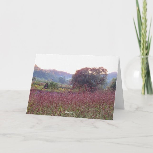 Willow Tree Blank Card Dankeskarte (Rückseite)