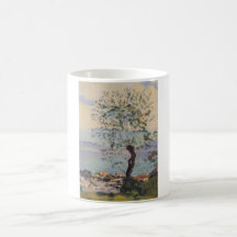 Willow Tree by the Lake (Schweizer Landschaft)