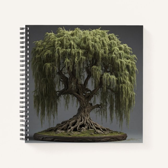 Willow Tree Sculpture Hard Cover Journal Notizbuch (Vorderseite)