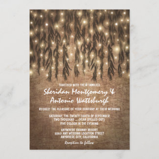 Willow Tree Vintage Einladung zur Hochzeit