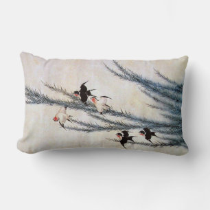 Willow und Swallow, Hokusai Lendenkissen