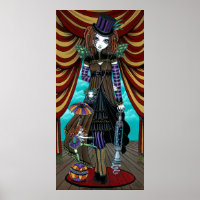 "Willow" Viktorianisches Steampunk Circus Fee Post
