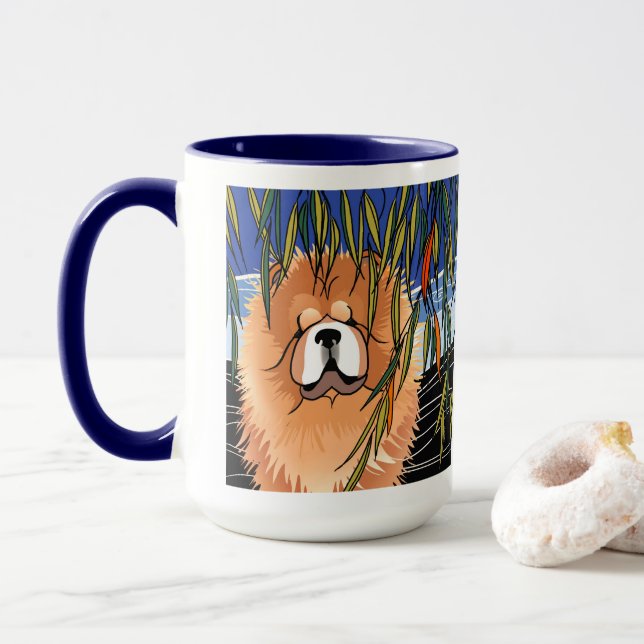 WILLOW WIND - Chow 15 oz Tasse (Mit Donut)