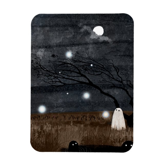 Willow Wisp Ghost Magnet (Vertikal)
