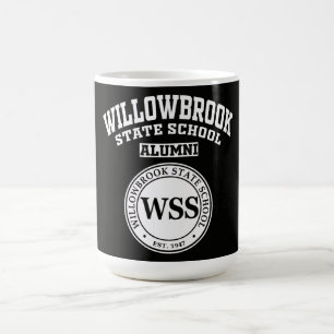 Willowbrook State School NY Erinnerungsbecher Kaffeetasse