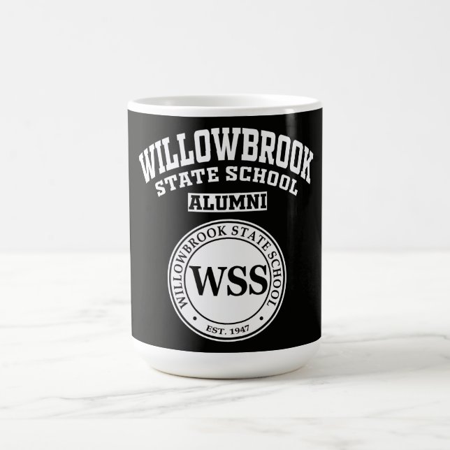 Willowbrook State School NY Erinnerungsbecher Kaffeetasse (Mittel)