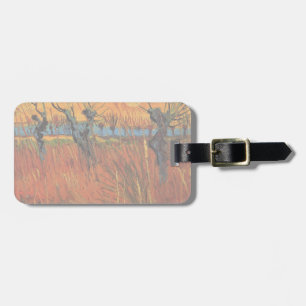 Willows at Sunset by Vincent van Gogh Gepäckanhänger