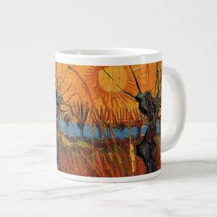 Willows at Sunset by Vincent van Gogh Jumbo-Tasse