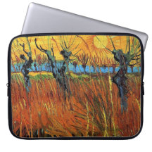Willows bei Sunset von Vincent van Gogh.