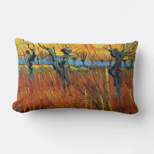Willows bei Sunset von Vincent van Gogh. Lendenkissen