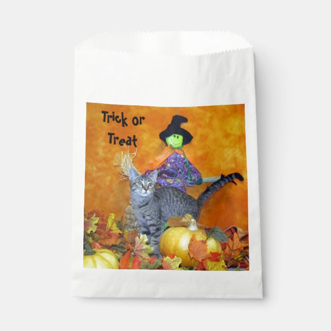Willow's Halloween Cat / Kitten Leckerei / Liebesf Geschenktütchen (Vorderseite)